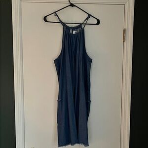 Old Navy Blue Denim Dress